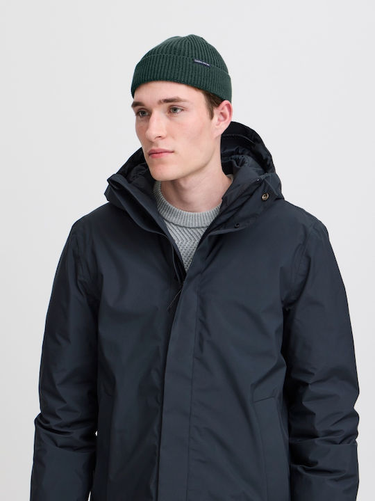 Beanie Unisex Σκούφος Πλεκτός σε Πράσινο χρώμα