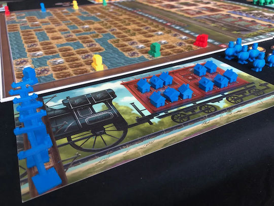 Επιτραπέζιο Παιχνίδι Pacific Rails Inc 2nd Edition για 2-4 Παίκτες 14+ Ετών (EN) Iello