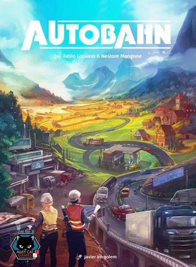 Настолна игра Autobahn за 1-4 играчи 14+ години (EN) Alley Cat Games
