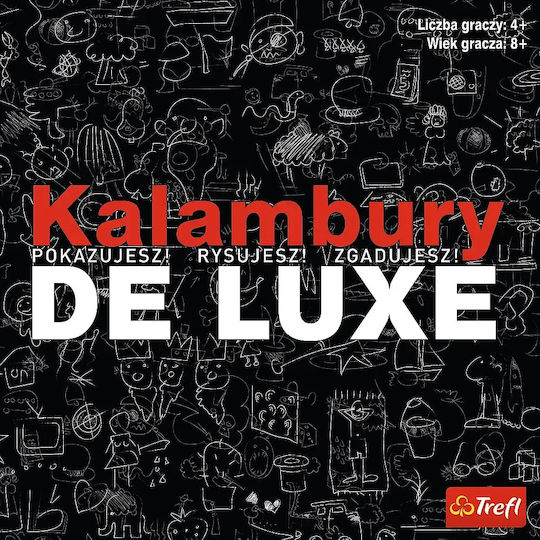 Επιτραπέζιο Παιχνίδι Kalambury de Luxe για 4+ Παίκτες 8+ Ετών (EN) Trefl