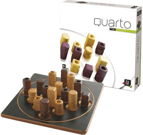 Επιτραπέζιο Παιχνίδι Quatro! Mini για 2 Παίκτες 6+ Ετών (IT) Gigamic