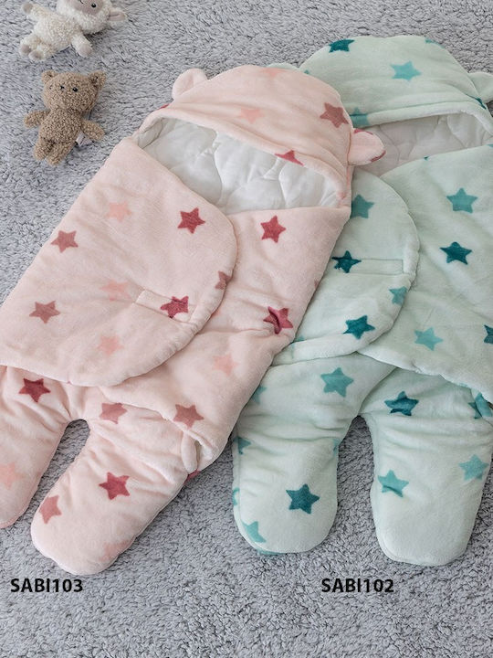 Palamaiki Winter Blanket Sleeping Bag Baby Blue