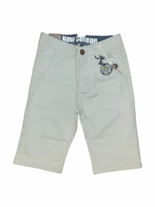 Kinder-Shorts/Bermudas Stoff Beige