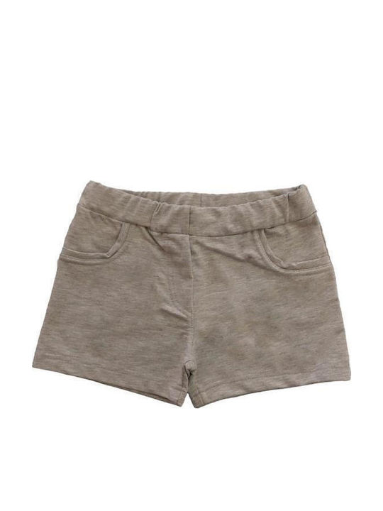 Șort/Salopetă Copii din Material Textil Gri