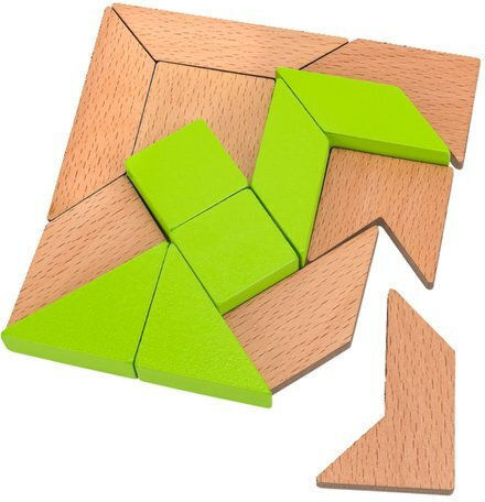 Globo Lighting Wooden Riddle for 3+ Years 40896 15 Pieces