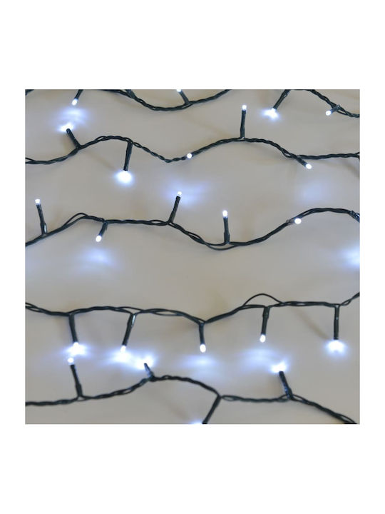 100 Lichterketten LED Kaltes Weiß in Zeichenfolge 1Stück