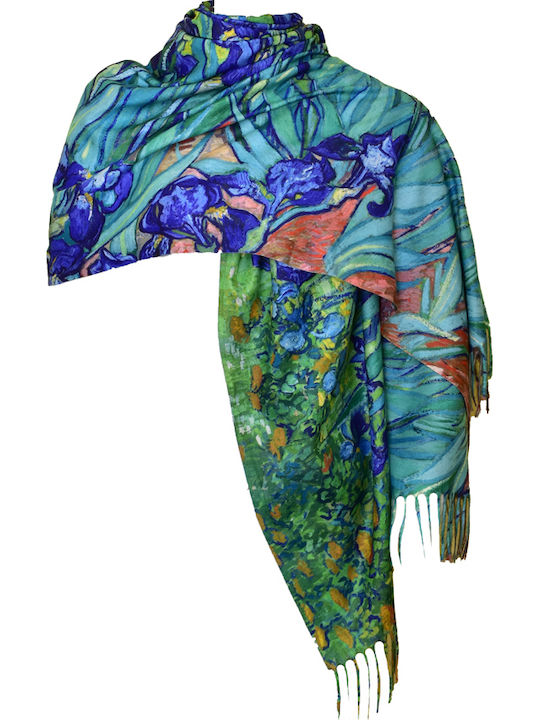 Damen Schal Blau