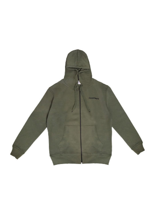 Sweatshirt with Hood Khaki