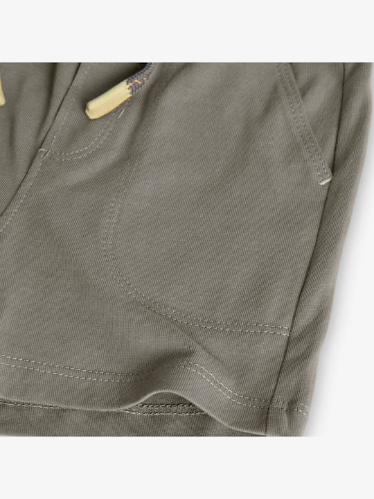 Kinder-Shorts/Bermudas Stoff Kaffee