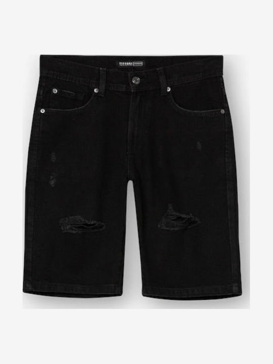 Șort/Salopetă Copii Denim Negru