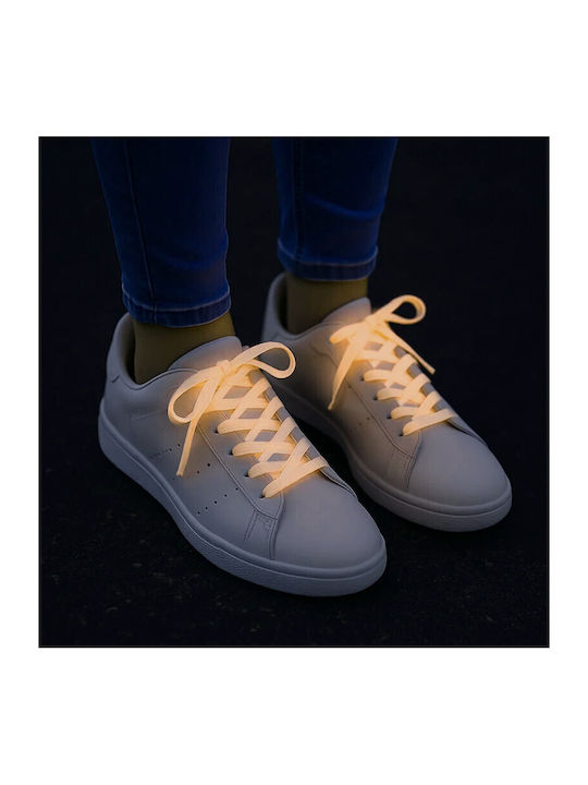 Glow-in--dark Pink Shoelaces Footwear Glow Yellow 1.25 M Textile