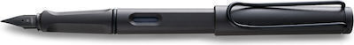 Lamy Safari 017 Πένα Γραφής Extra Fine Μαύρη από Πλαστικό με Μπλε Μελάνι