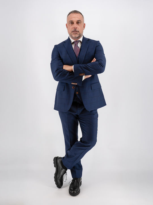 Costum Bărbați Blue