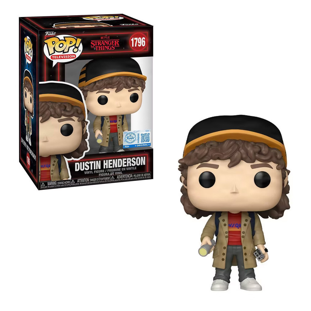 Funko Pop! Televiziune: Stranger Things - Dustin Henderson Ediție