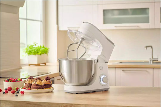 Sencor Stand Mixer 1300W with Stainless Mixing Bowl 5.2lt