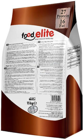 Elite Elite 15kg Ξηρά Τροφή για Ενήλικους Σκύλους με Αρνί, Ρύζι, Κρέας, Ψάρια, Κοτόπουλο, Πουλερικά, Καλαμπόκι και Πατάτες