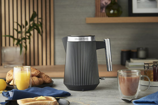Russell Hobbs Brontë Βραστήρας Ταξιδίου 1.7lt 2400W Μαύρος
