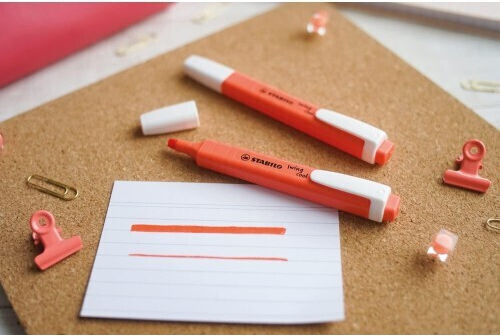 Stabilo Swing Cool Pastel Coral Red Highlighters Pastel Coral 275/140-8