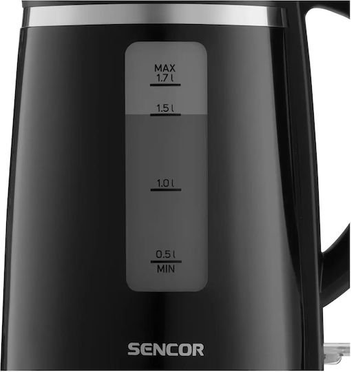 Sencor Βραστήρας 1.7lt 2200W Μαύρος