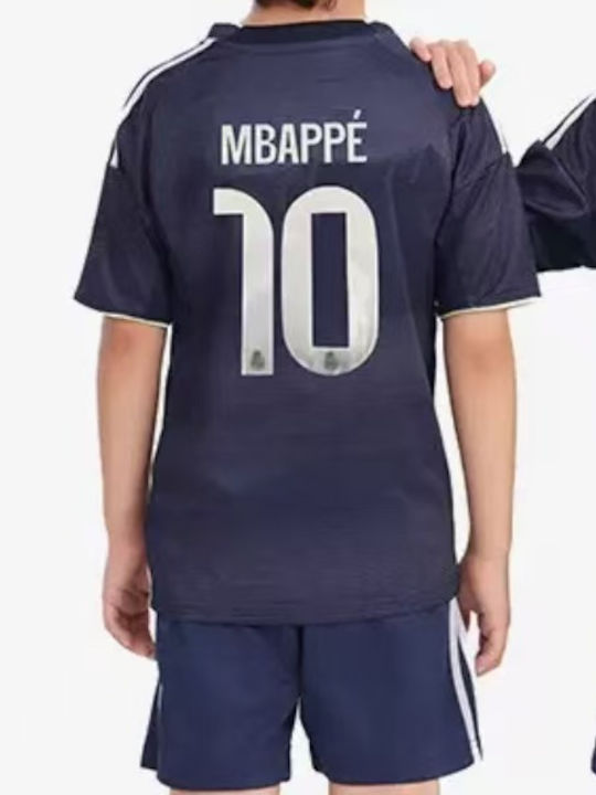 King Kinder Sportfan Trikot Set Fußball Mbappe Away