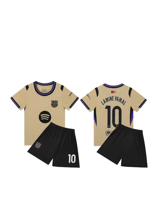 King Παιδικό Σετ Εμφάνισης Ποδοσφαίρου Yamal Barca Away 2026