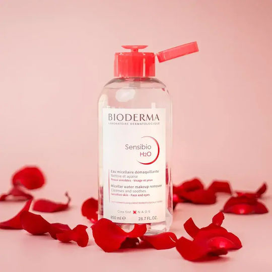 Bioderma Sensibio H2O Micellar Water Makeup Remover Face 500ml