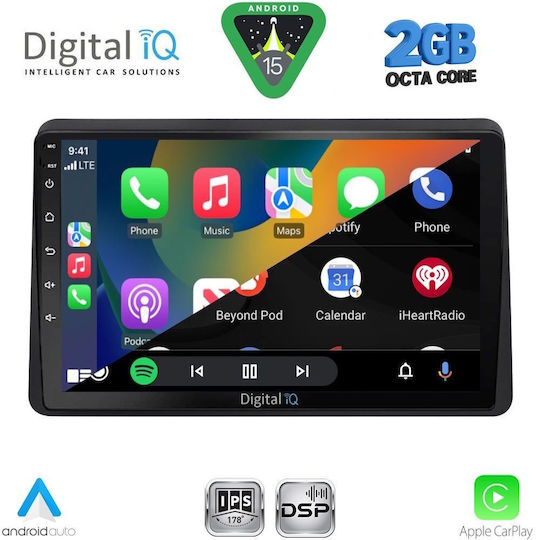 Digital IQ Ηχοσύστημα Αυτοκινήτου για Opel Movano Renault Master Nissan NV400 2020 (Bluetooth/USB/WiFi/GPS/Apple-Carplay/Android-Auto) με Οθόνη Αφής 10"