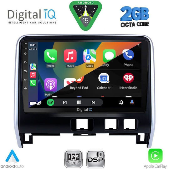 Digital IQ Car Audio System for Nissan Serena 2016-2022 (Bluetooth/USB/WiFi/GPS/Apple-Carplay/Android-Auto) with Touch Screen 10"