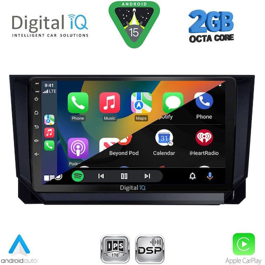 Digital IQ Ηχοσύστημα Αυτοκινήτου για Mazda CX-9 2006-2015 (Bluetooth/USB/WiFi/GPS/Apple-Carplay/Android-Auto) με Οθόνη Αφής 10"