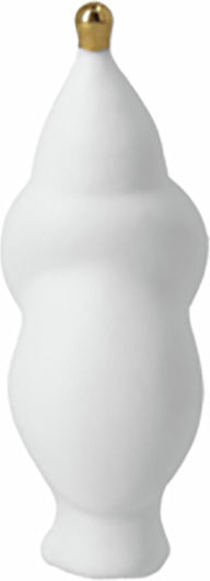 Raeder Christmas Table Decoration Porcelain White L7.5xW2.5xD2.5cm.