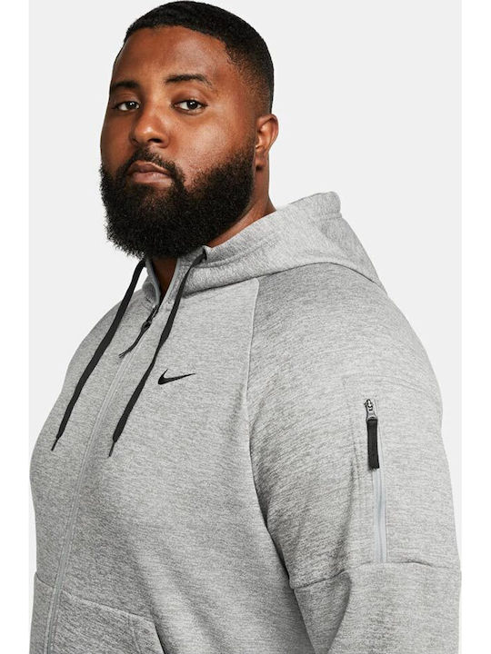 Therma-FIT Sweatshirt with Hood Gray