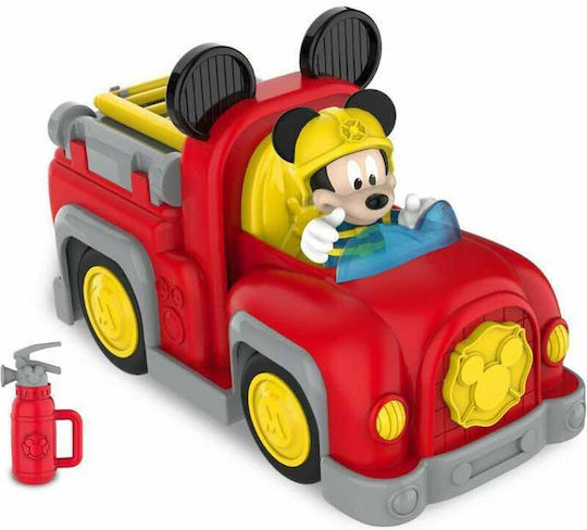 Disney Junior Mickey Mouse Fire Truck Vehicle Mickey Figure
