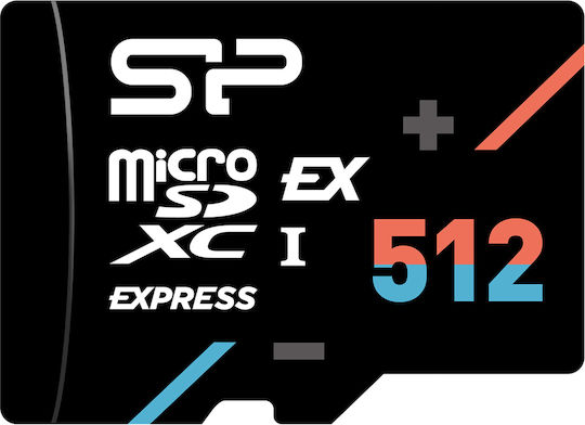 Silicon Power MicroSDXC 512GB Клас 10 880MB/s