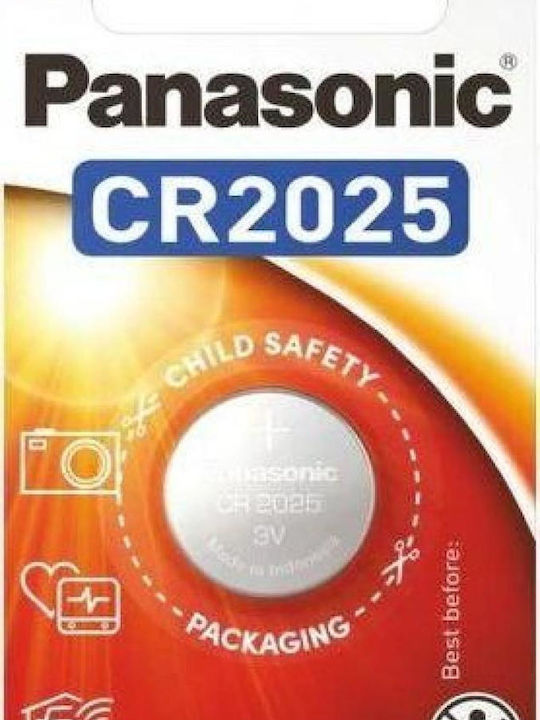 Panasonic Батерия Литий За часовници CR2025 3V 1бр