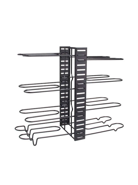Suport Pentru Oale Și Tigăi Metalic 48x38x20.5cm Negru