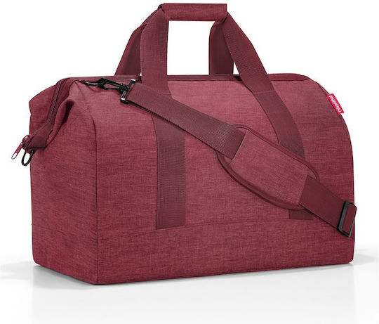 Reisenthel Allrounder Twist Sack Voyage Burgundy Fabric
