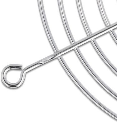DeLock Kühlergrill 60mm Lüfter 67305 Metallisch Silber