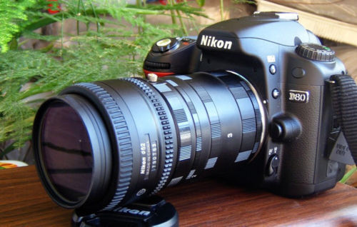 5 Parts Macro Extension Tube Ring Nikon Metal Version