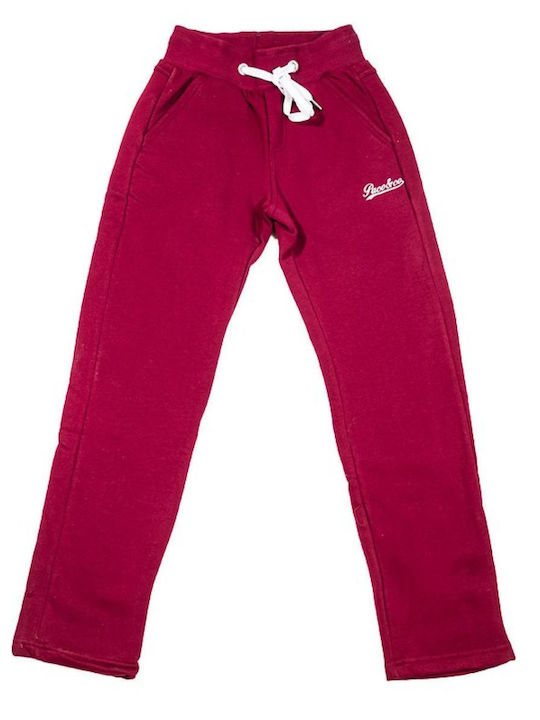 Pantaloni de trening Bordeaux