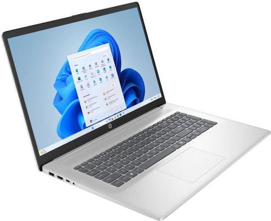 HP 17-cn5037 17.3" FHD (Kern Ultra 7-255U/16GB/256GB SSD/W11 Startseite) Natural Silver (US Tastatur)