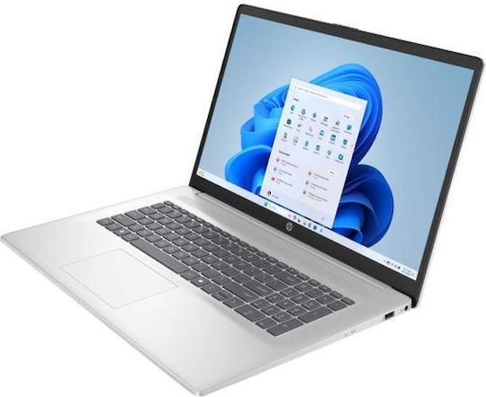 HP 17-cn5037 17.3" FHD (Kern Ultra 7-255U/16GB/256GB SSD/W11 Startseite) Natural Silver (US Tastatur)