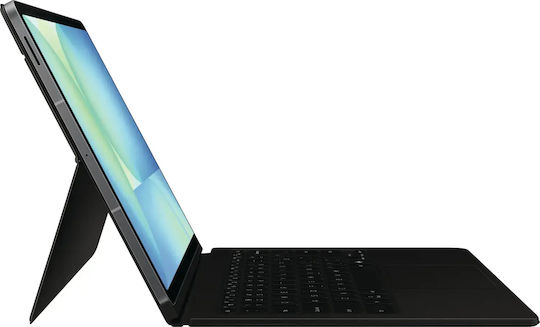 Samsung Flip Cover cu Tastatură în Germană Negra (Tab S10 FE+) EF-DX625BBGGDE