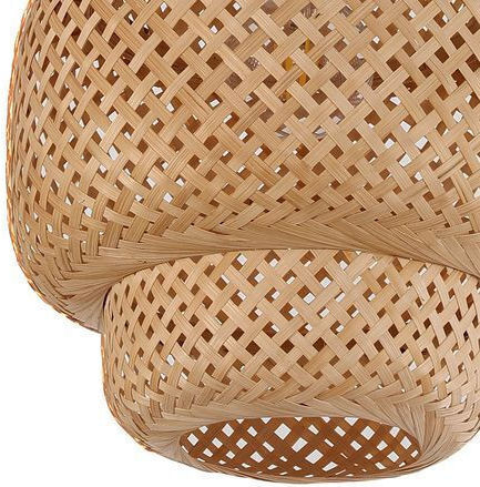 Agora Lighting Регулируема Висящо Осветително Тяло Черен Бохо с Цокъл E27