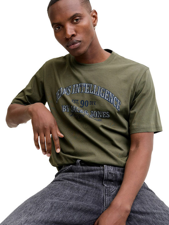 Neck T-shirt Λαδι