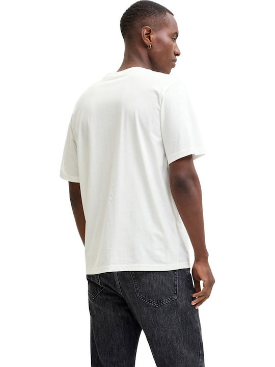 Jack & Jones Neck T-shirt Εκρού