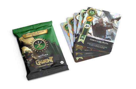 Gwent Legendary Ballad Heroes – Set 10 Official Foil Cards