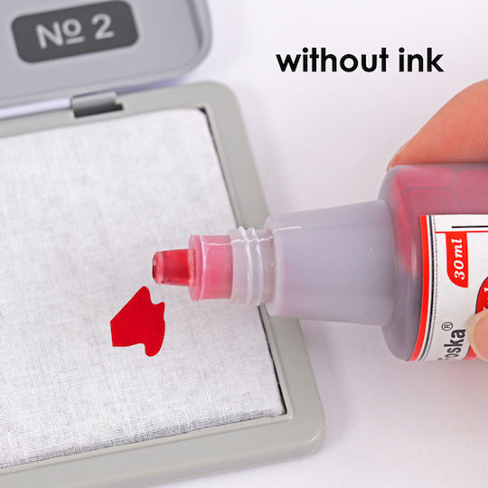 Foska Ink Pad Stamp Without Ink No2 12.2x8.4cm Sy008w