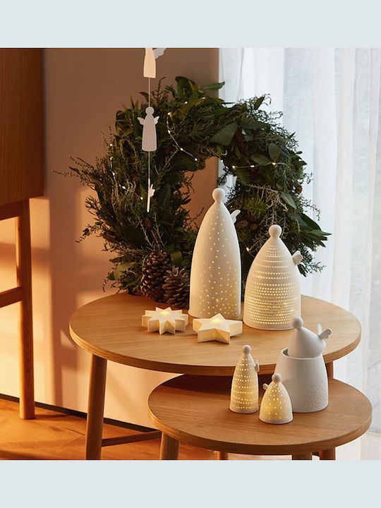 Raeder Πορσελάνινο Φωτάκι Led Christmas Light Star