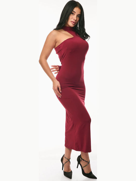 Maxi Abendkleid Burgundy