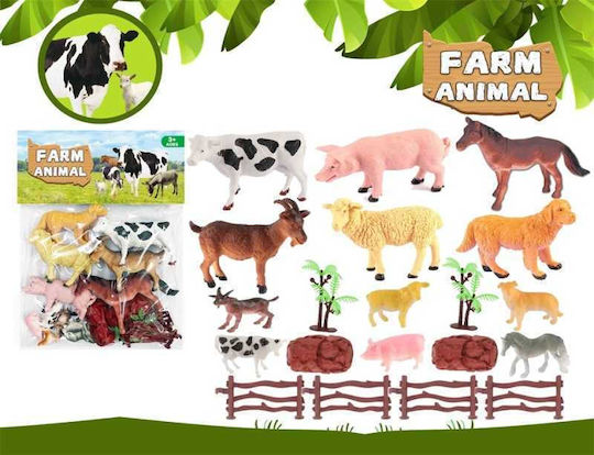 Farm Animal Figure Set 20pcs 146-61e 917521